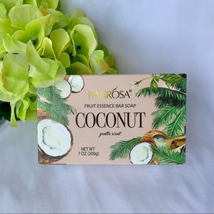 Panrosa Coconut Fruit Essence Bar Soap Gentle Scent 7 oz